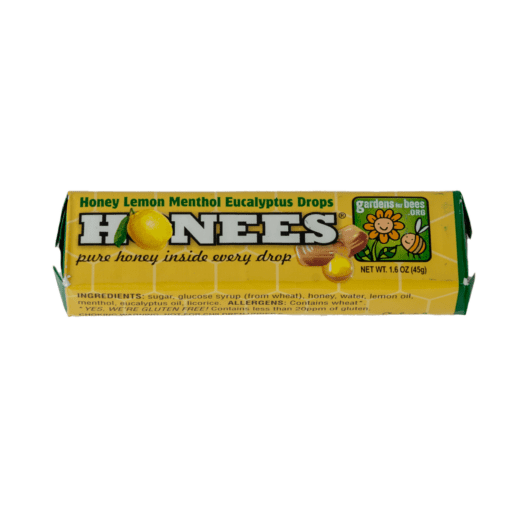 Honees Cough Drops - Natural Relief for Sore Throats & Congestion. All-natural ingredients for on-the-go relief of cough and cold symptoms.